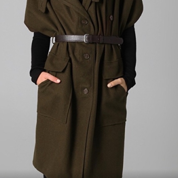 MAX AZRIA HOODED CAPE ONE SIZE - Picture 3 of 15